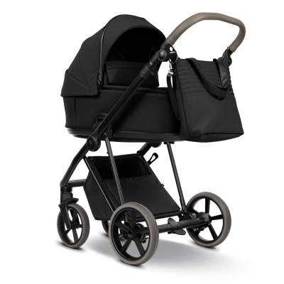 Wózek 2w1 Roan Ivi 2.0 Black Silk